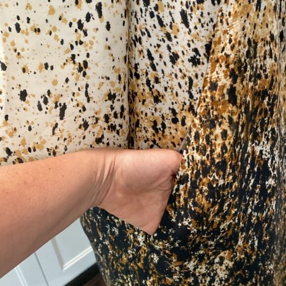 Zara Abstract Shift Pocket dress - Picture 4 of 14